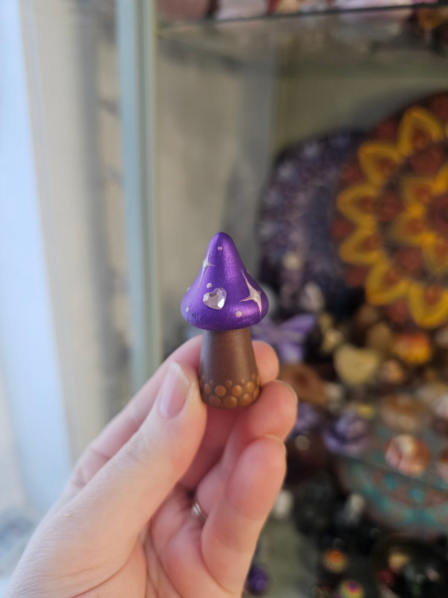 Champignon étoile et coeur ✨💜